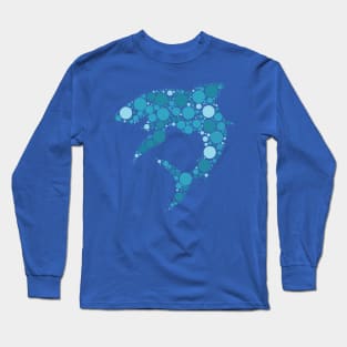 Polka Dot Shark International Dot Day  2 Long Sleeve T-Shirt